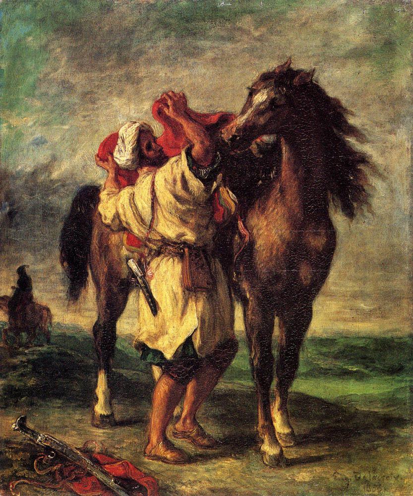 Eugene Delacroix Canvas Paintings